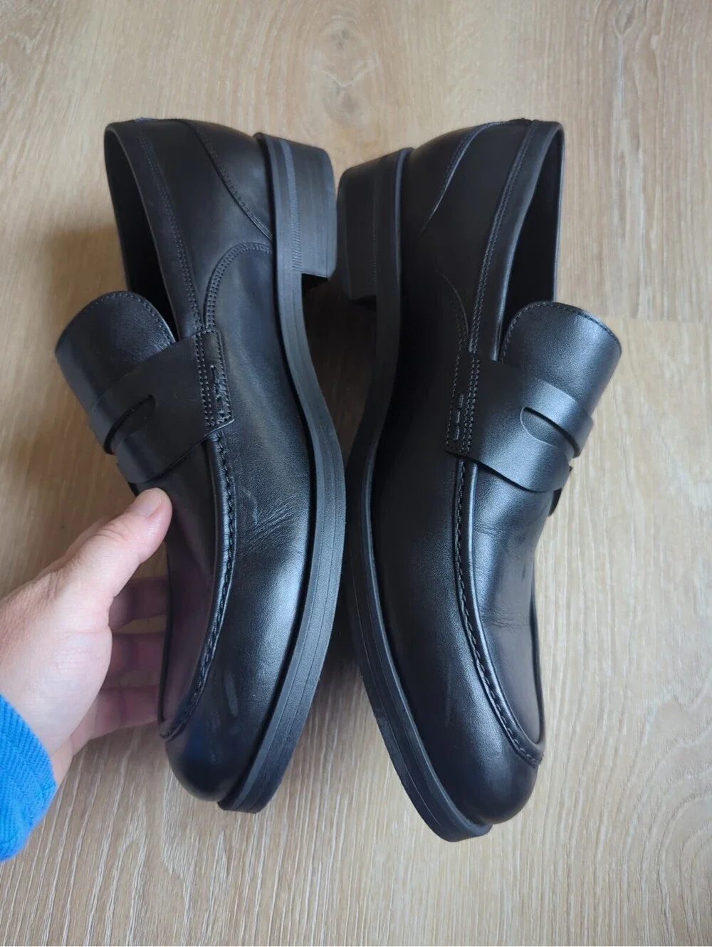 Cole Haan Newark Grand Penny Loafer Men's Slip On Black Size 10